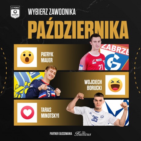 Patryk Mauer nominowany do tytułu Zawodnika Października!