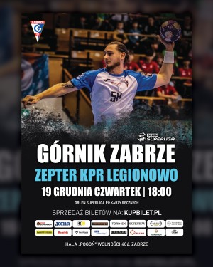 Rozpoczęła się sprzedaż biletów na mecz z ZEPTER KPR Legionowo!