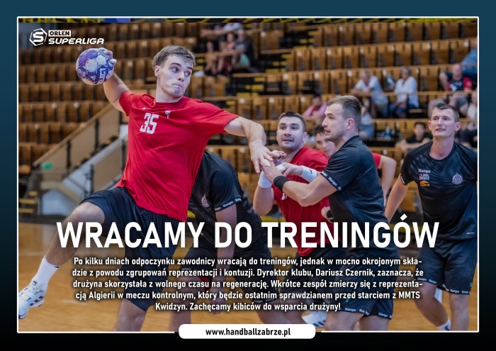 Wracamy do treningów. Algieria przed Kwidzynem