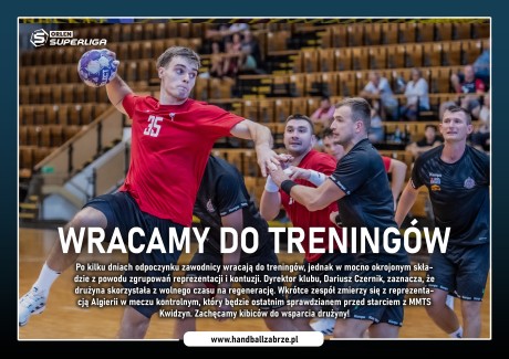 Wracamy do treningów. Algieria przed Kwidzynem