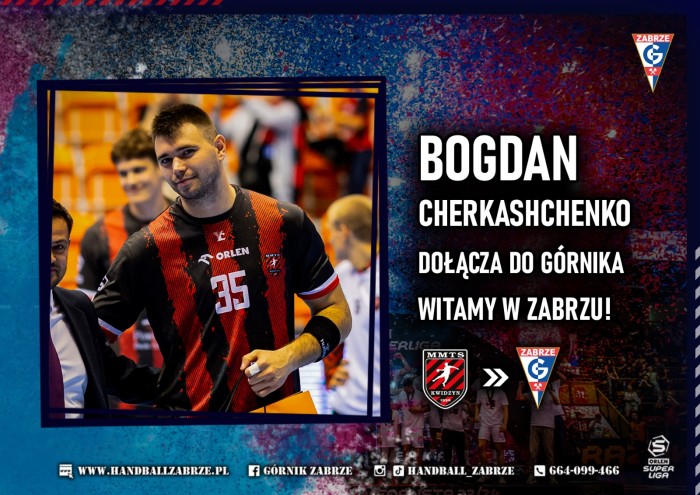 Bogdan Cherkaschenko zawodnikiem Górnika Zabrze!