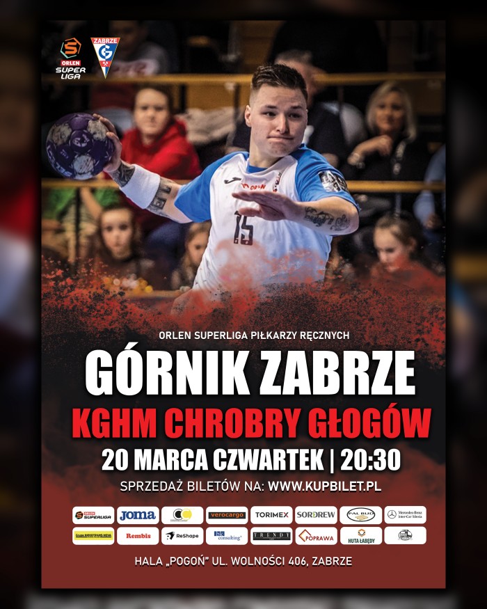 Rozpoczęliśmy sprzedaż biletów na mecz z KGHM Chrobry Głogów!