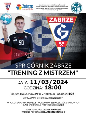 Trening z Mistrzem już w poniedziałek!