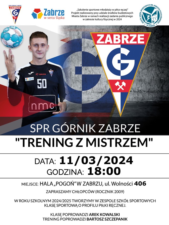 Trening z Mistrzem już w poniedziałek!