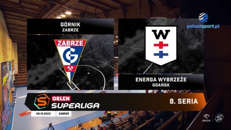 Skrót spotkania Górnik Zabrze - Energa Wybrzeże Gdańsk