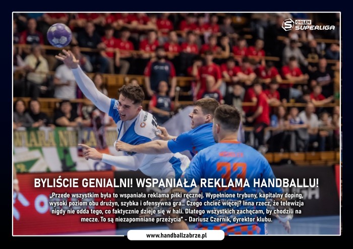 Byliście genialni! Wspaniała reklama handballu!