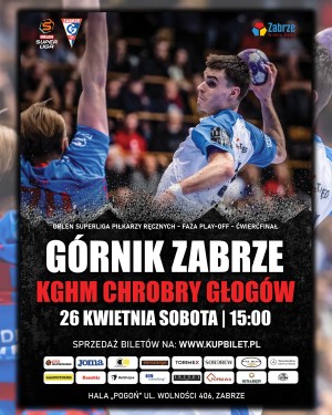 RUSZYŁA SPRZEDAŻ BILETÓW NA MECZ DOMOWY Z KGHM CHROBRY GŁOGÓW!