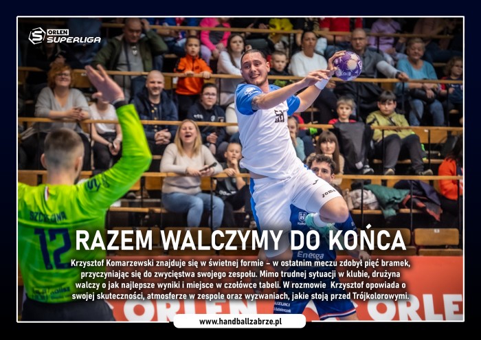 Razem walczymy do końca - rozmowa z Krzysztofem Komarzewskim