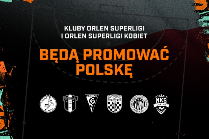 Kluby ORLEN Superligi i ORLEN Superligi Kobiet będą promować Polskę