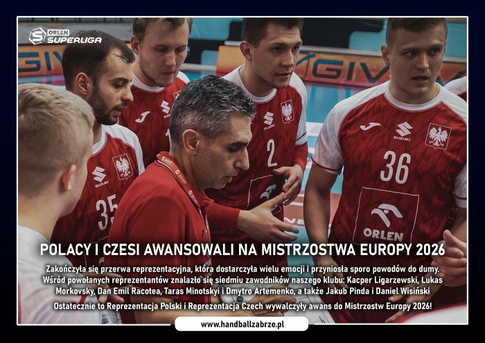 Polacy, Czesi, Ukraińcy i Rumuni awansowali na Mistrzostwa Europy 2026
